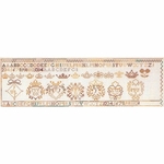 Thea Gouverneur 2066   Sampler 1842  kit point croix  1