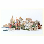 Thea Gouverneur 510  kit point croix   Moscou