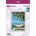 Riolis 2215  kit point croix  Balançoire de plage  1