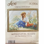 Aine  A1004  kit point croix compté  Mére narture prairie  8