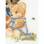 Thea Gouverneur 2048  kit point de croix compté  Nounours  1