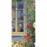 Luca-S BU5056  kit point croix compté  Coin de jardin  4