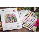 Luca-S B7036  kit point croix  décoration de jardin  4