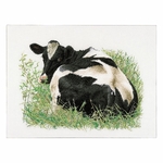 Thea Gouverneur 452  kit point croix   Vache La Prim’Holstein