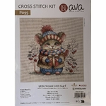 Ava P095  kit de point croix compté  Petite souris  6