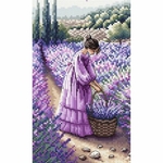 Ava P031  kit de point croix  Parfum de Provence  2