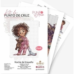 Ava P018  kit de point croix compté  Nuit de rêve  1