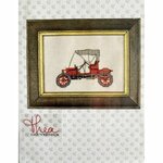 Thea Gouverneur 1056 lin  kit point de croix  Opel de 1909  1