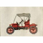 Thea Gouverneur 1056 lin  kit point de croix  Opel de 1909