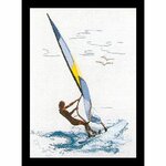 Thea Gouverneur 1010  kit point de croix  Planche à voile  1