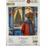 Ava P082  kit de point croix compté  Espoir de Noël  5