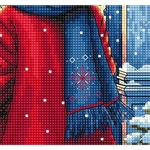 Ava P082  kit de point croix compté  Espoir de Noël  3