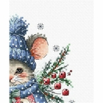 Ava P027  kit de point croix compté  Magie de Noël  4