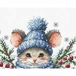 Ava P027  kit de point croix compté  Magie de Noël  3