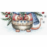 Ava P027  kit de point croix compté  Magie de Noël  6