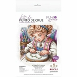 Ava P024  kit de point croix compté  La petite artisane  1