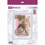 Riolis 2246  kit point croix compté  Voyage fleuri  2