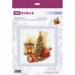 Riolis 2265  kit point de croix  Sérénité de Noël  2