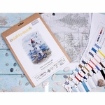 Hobby Jobby HJ029  kit point de croix  Le Phare  3