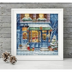 Letistitch 8109  kit point de croix  Boutique du Père Noël  1