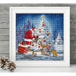 Letistitch 8200  kit point de croix  Père Noël  1