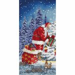 Letistitch 8200  kit point de croix  Père Noël  3