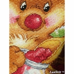 LanSvit D004  kit point de croix compté  confiture  4