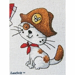 LanSvit D031  kit point de croix compté  Pirate  7