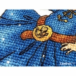 LanSvit D037  kit point de croix compté  Pirate et perroquet  6