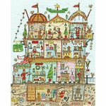 Bothy Threads  XCT38  kit point de croix compté  Christmas Department Store