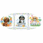 Riolis 2245  kit point de croix  Calendrier canin  2