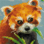 Riolis 1627  kit point de croix compté  Panda roux  2