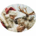 Luca-S B709  kit point de croix  La chaleur de lamitié  1
