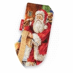 Luca-S PM1232  kit point de croix  Chausette de Noël  2