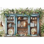 Ava P102  kit point croix  Armoire bleu  2