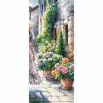 Ava P110  kit point croix  Le parfum des fleurs  4