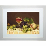 Luca-S B482  kit point croix  Nature morte aux fruits  1