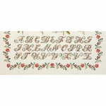 Thea Gouverneur 2043  Sampler Rose  kit point de croix compté  1