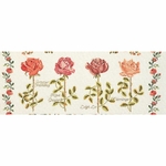 Thea Gouverneur 2043  Sampler Rose  kit point de croix compté  3