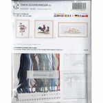 Thea Gouverneur 606  kit point croix compté  Cygne   2