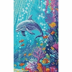 Letistitch 9911  kit point croix  La vie marine  4