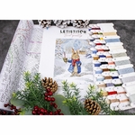 Letistitch 9918  kit point croix  chants de Noël  3