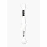Fil à broder  coton mouliné  couleur Blanc  Luca-S  1