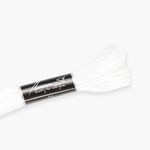 Fil à broder  coton mouliné  couleur Blanc  Luca-S