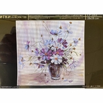 Nova Sloboda CP2054  kit point croix  Fleurs dans un vase  5