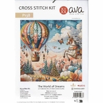 Ava P138  kit point croix  Le monde des rêves  4