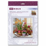 Riolis 1762  kit point croix Jonquille  1
