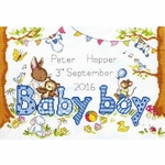 Bothy Threads XKG3  kit point croix  Bunny love  Boy