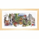 Thea Gouverneur 548  kit point croix  Le Japon  1
