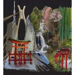 Thea Gouverneur 548-05  kit point croix  Le Japon  3